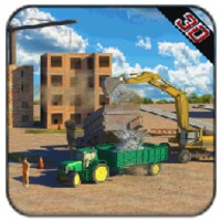 Concrete Excavator Tractor Sim